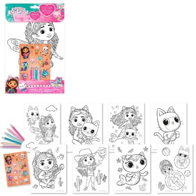 Gabby’s farebný set domček pre bábiky