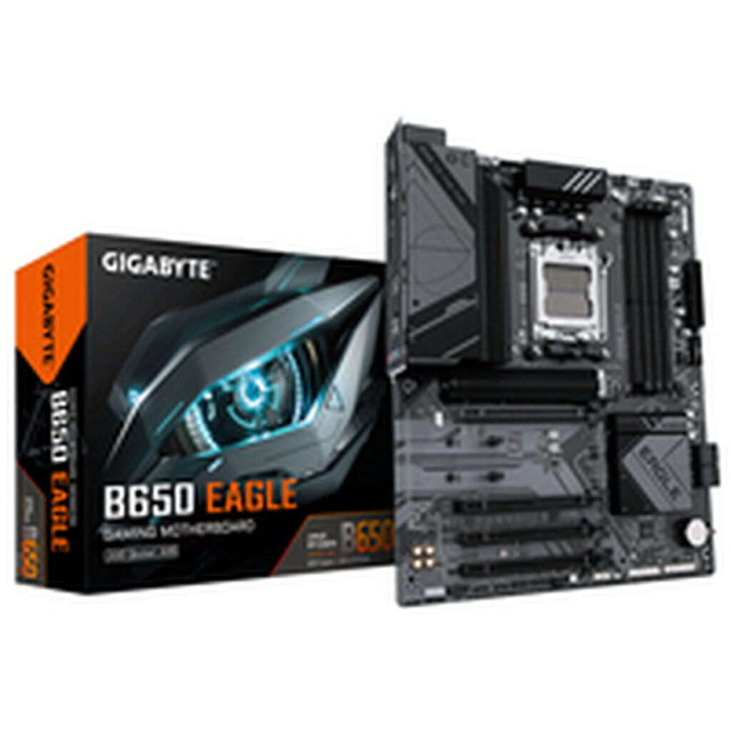 Základná doska GIGABYTE B650 EAGLE - procesory AMD Ryzen radu 9000, 12+2+2 fázy, VRM až do 7600 MHz