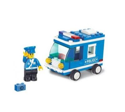 Sluban City Motors M38-B0177 Policajná dodávka 64-dielna