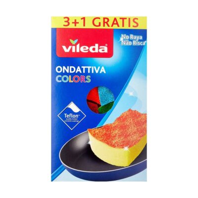 Hubka Vileda Pur Active Colors 4 ks