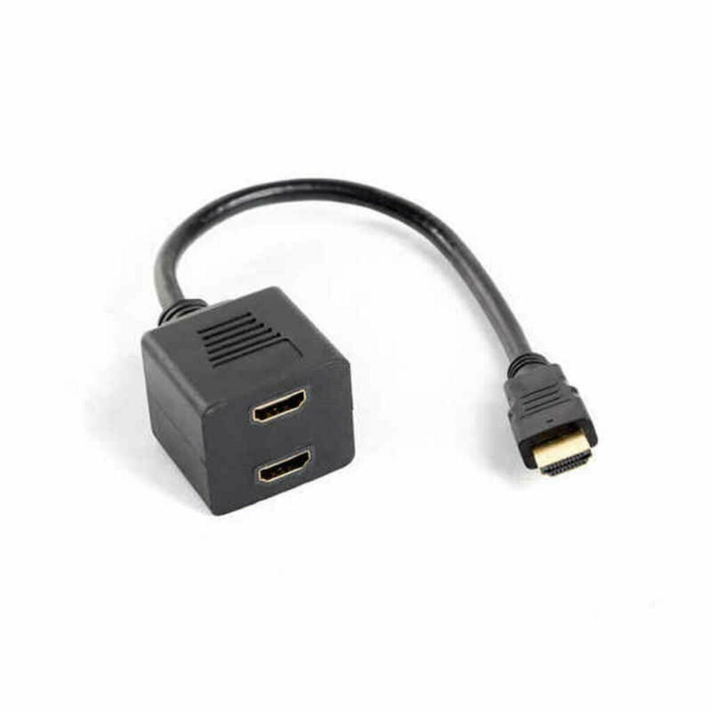 Video rozbočovač Lanberg AD-0019-BK HDMI 2x HDMI