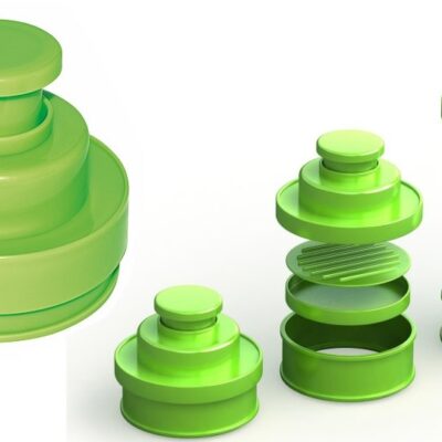 Grilovací lis na hamburgery Tepro 8585 na plnené hamburgery