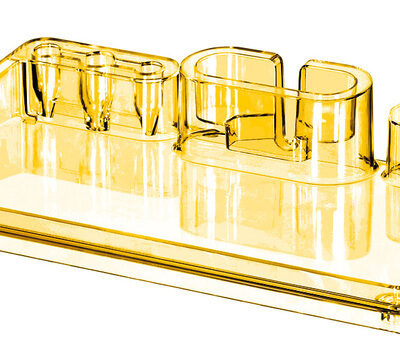 HAN HA-17470-71 Organizér na stôl I-Step Transparent Bright Orange