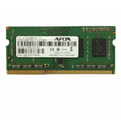 Pamäťový modul AFOX SO-DIMM DDR3 8GB 1333 MHz LV1 35V