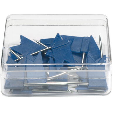 Značkovacie vlajočky Alco AL-715 20 ks v krabici tmavomodré