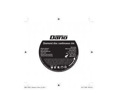 Dario Tools Diamantový rezací kotúč 115 mm