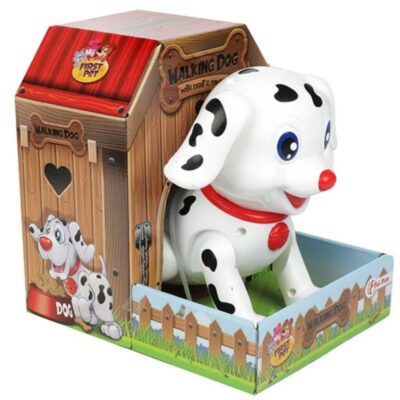 Prechádzka a štekanie psa + svetlo a zvuk