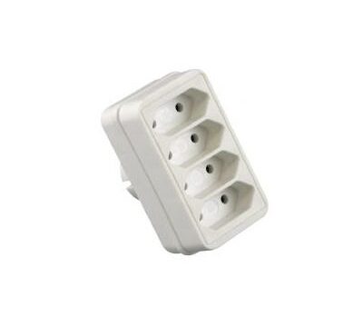 VB 61049 Euro 4-cestná distribučná zástrčka