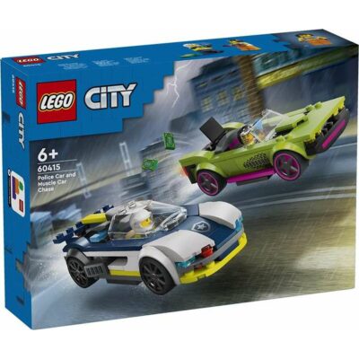LEGO CITY 60415 NAHNAČKA S POLICAJNÝM AUTOM A MUSCLE CAROM
