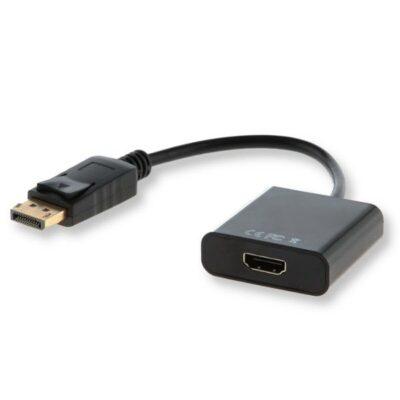 Adaptér video kábla Savio CL-55 0,2 m DisplayPort HDMI typ A (štandardný) čierny