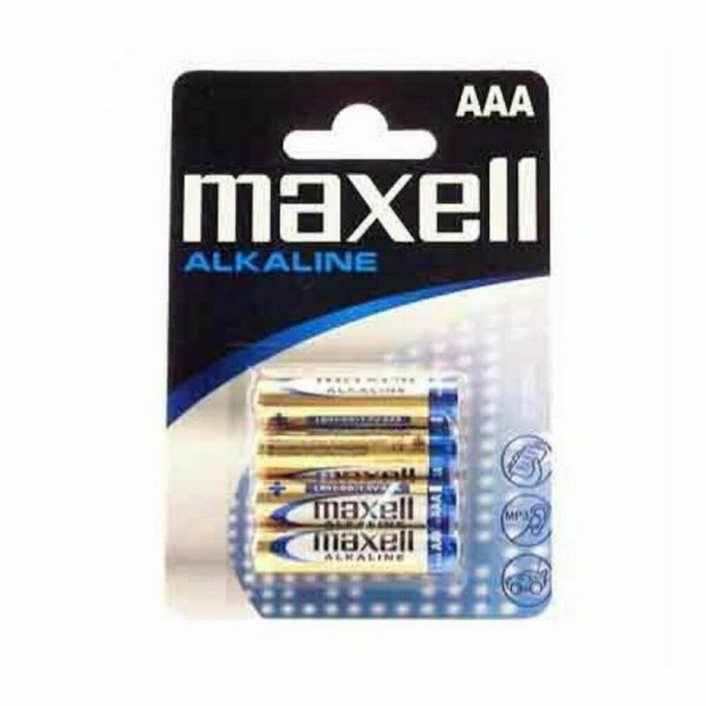Maxell Battery Alkaline LR-03 AAA 4-balenie jednorazových batérií