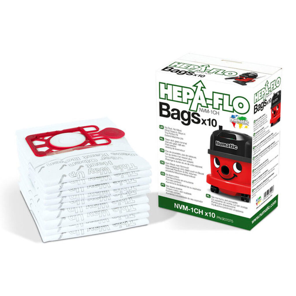 Vrecká Numatic HEPA-flo NVM1CH 9L do vysávača Henry Hetty Harry 10 ks
