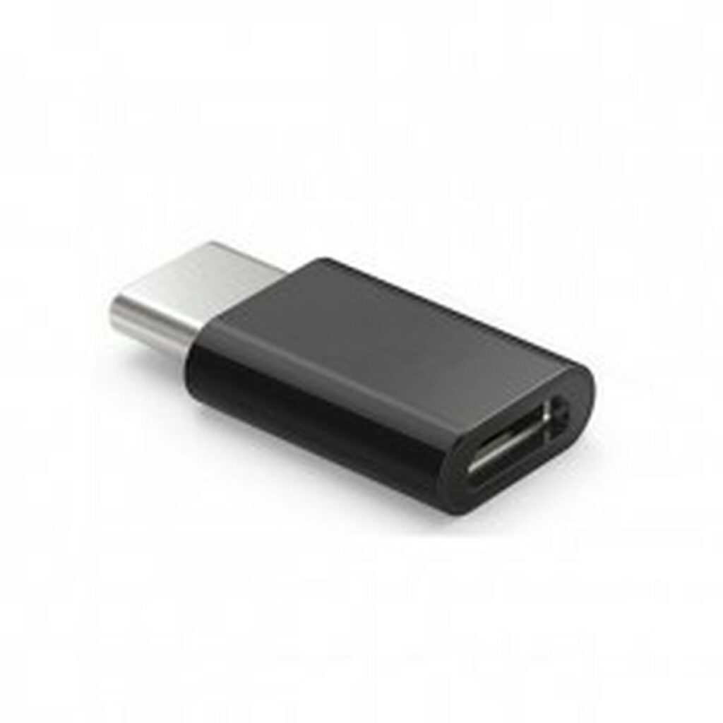 Savio AK-31 / B kábel rozhrania/adaptér Micro USB USB 3.1 Typ C čierny
