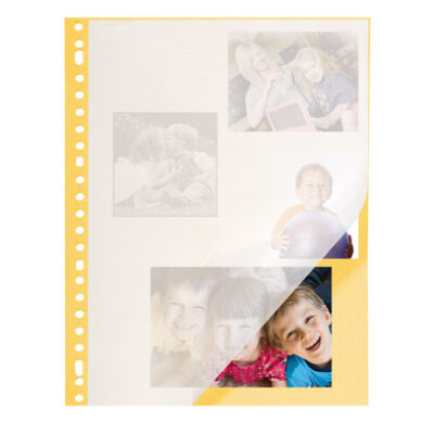 Kangaro K-6618 Photo Interior 23-krúžkové 20 listov Photo Cardboard Gold