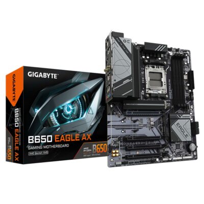 Základná doska GIGABYTE B650 EAGLE AX – procesory AMD Ryzen radu 9000, 12+2+2 fázy, VRM až do 7600MH