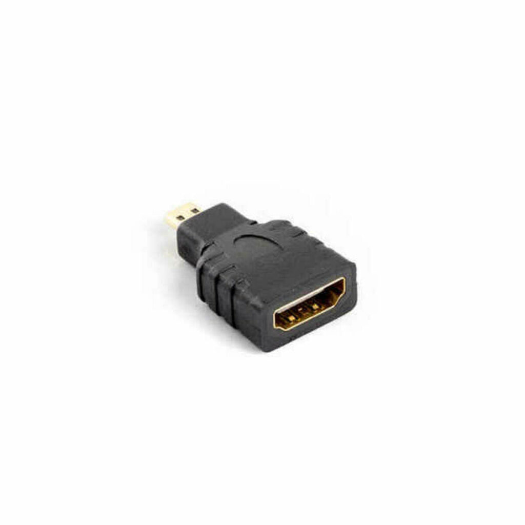 Lanberg AD-0015-BK kábel pre zmenu pohlavia HDMI Micro HDMI čierny