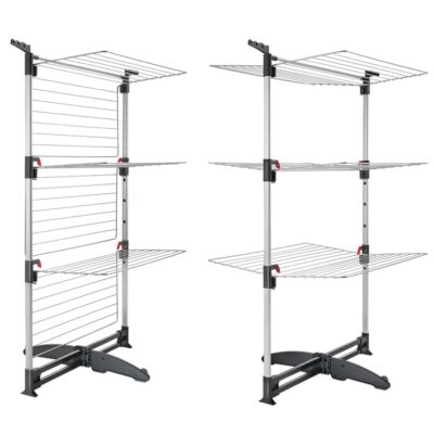 Sušiaca veža Metaltex Ciclone Vario 38 m Dĺžka sušenia strieborná/čierna