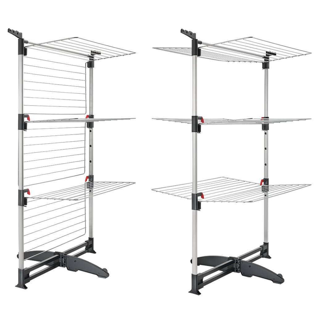 Sušiaca veža Metaltex Ciclone Vario 38 m Dĺžka sušenia strieborná/čierna