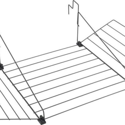 Závesný stojan na sušenie Tomado Metaltex Tilburg 12M Matt Black