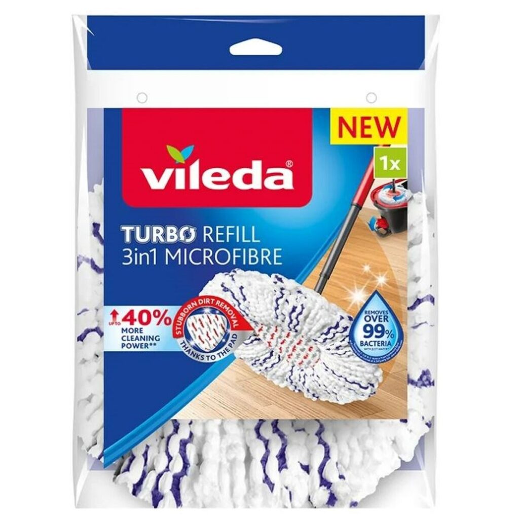 Náhradná náplň do mopu Vileda TURBO 3v1 z mikrovlákna 1 ks