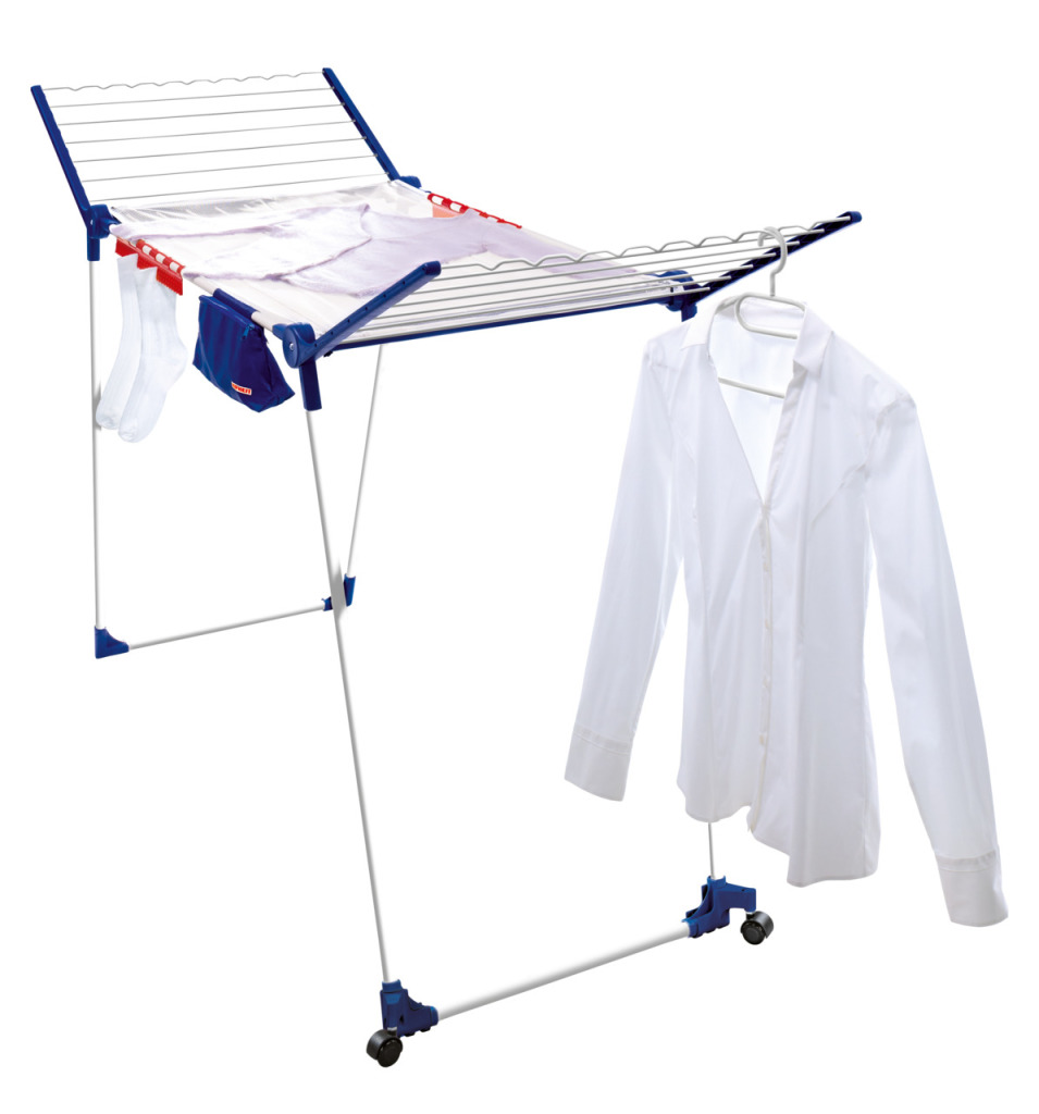 Leifheit Pegasus 200 Deluxe Mobilný stojaci regál