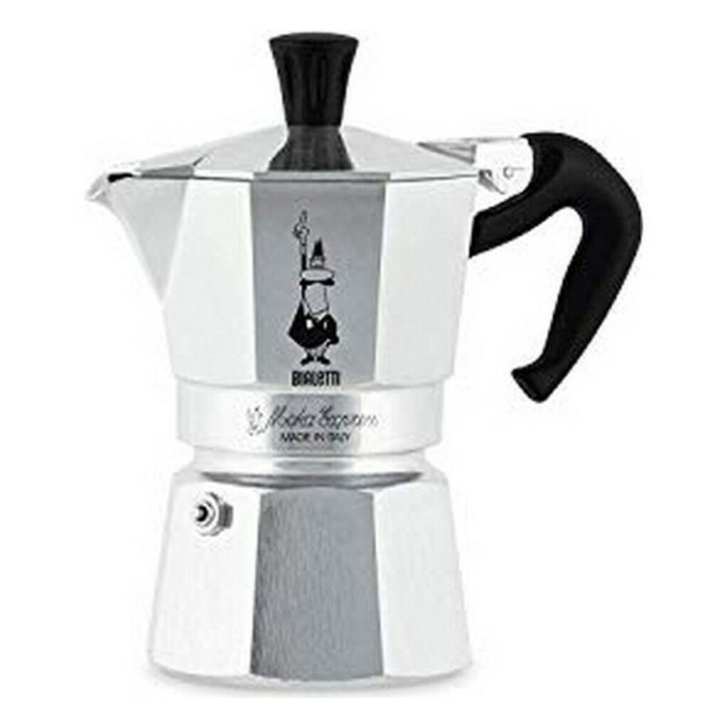 Bialetti Moka Express Moka hrniec Aluminium Black
